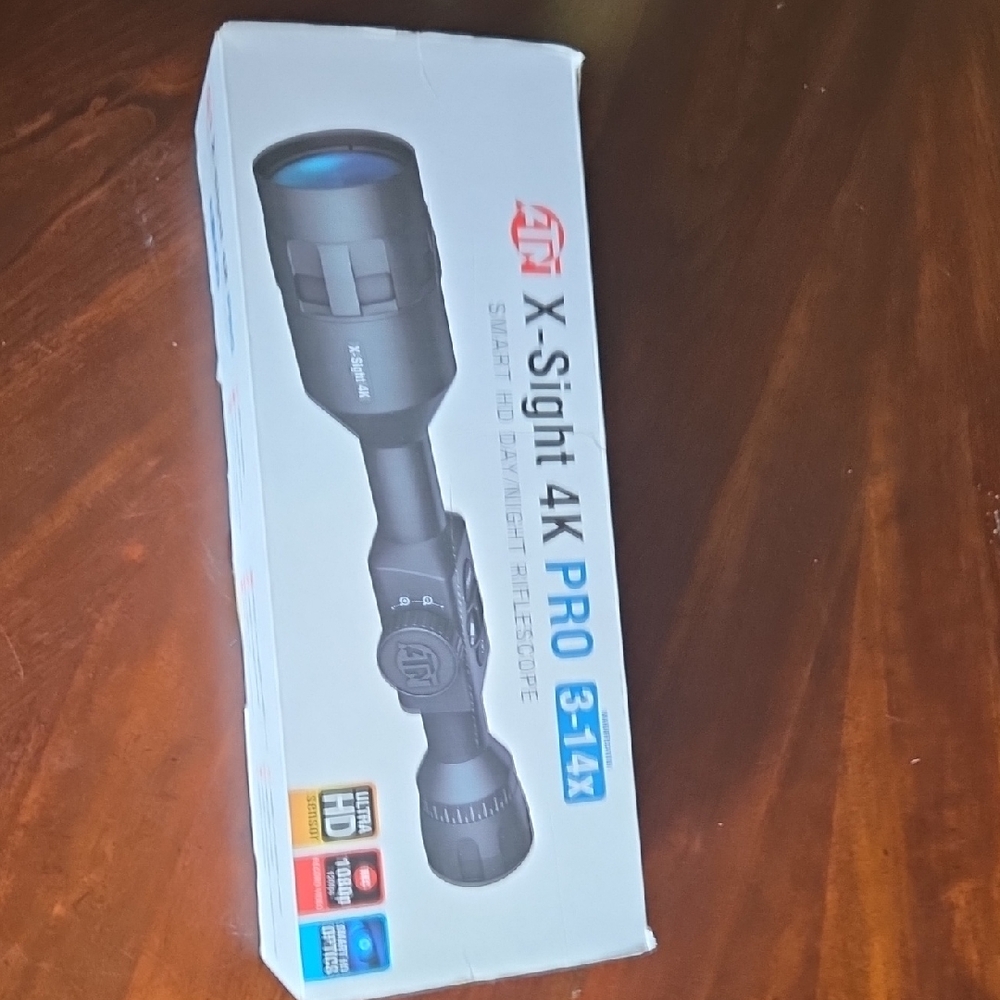 X-Sight 4K Pro Smart Day/Night Riflescope - Black